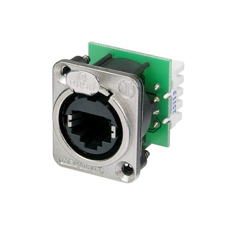 Neutrik etherCON Cat.5e RJ45-Steckverbinder Buchse, 1-Port 8-polig, Kabelmontage