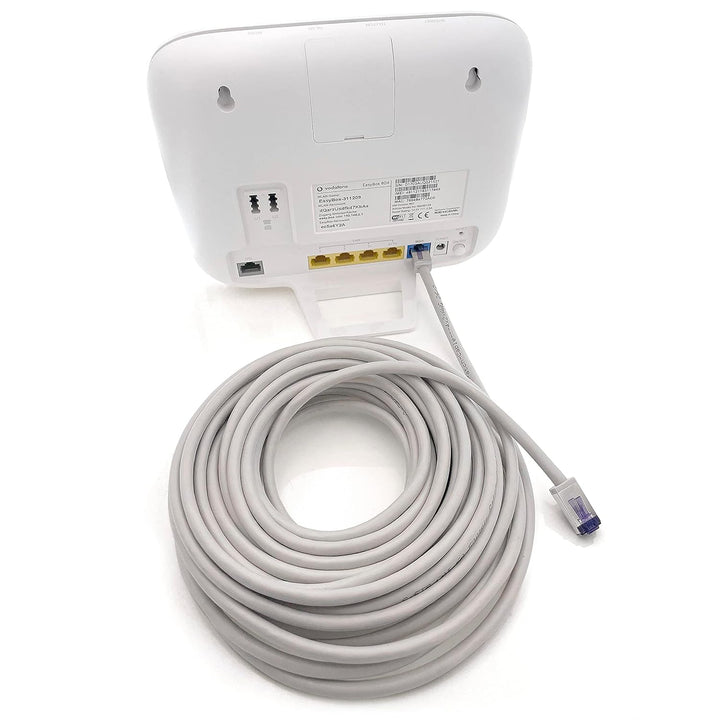 1aTTack.de - 50m - CAT6a Superflex- Ethernet Gigabit LAN Netwerkkabel RJ45 CAT6 A Patchkabel 10000 M