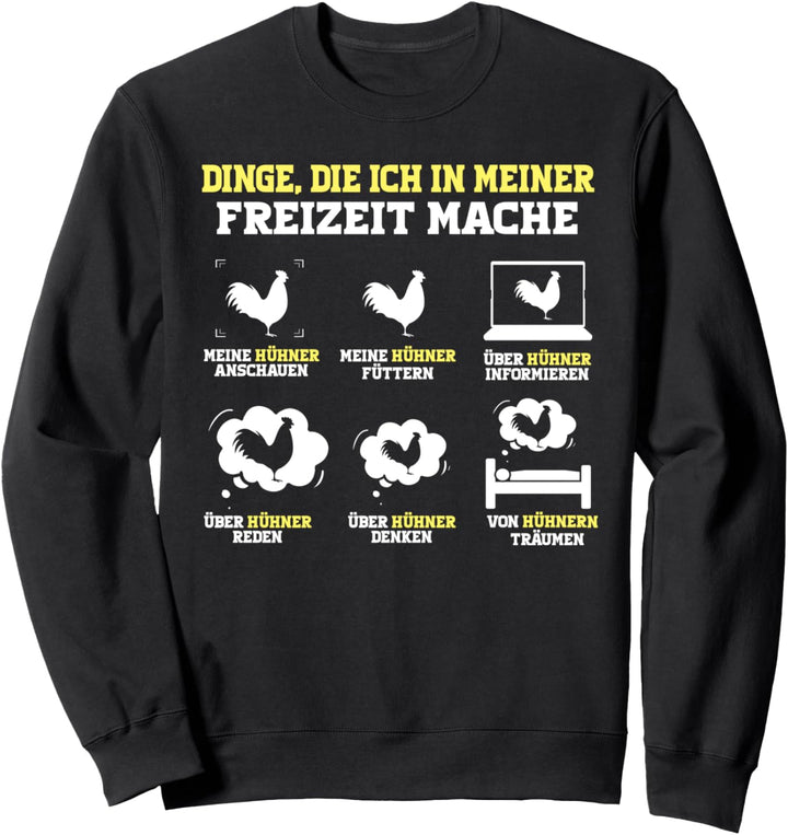 Hühner Hühnerzüchter Hühnerflüsterer Sweatshirt