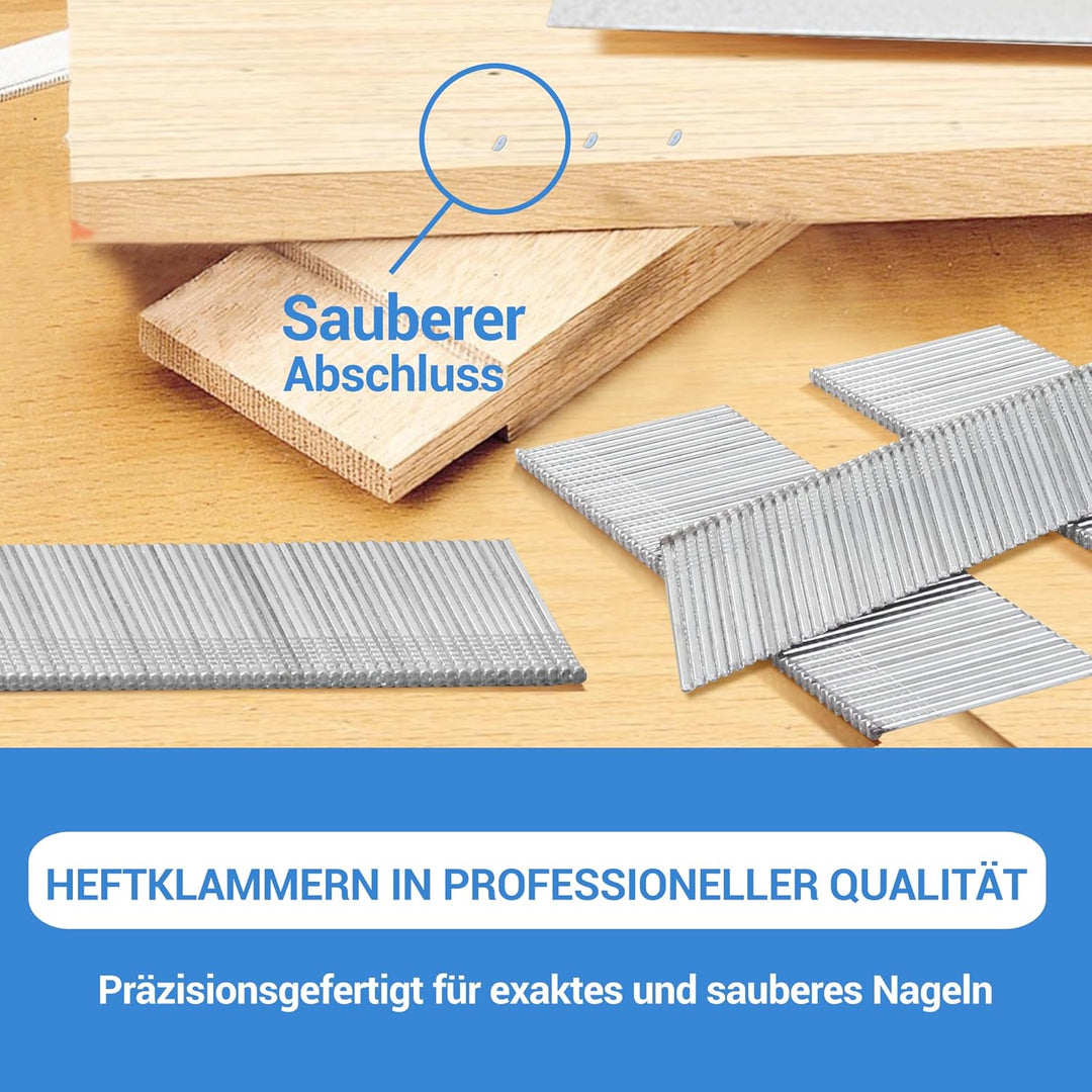meite Gewinkelte Stauchkopfnägel 16G / 50 mm, 20 Grad Verzinkt Gewinkelte Nägel für Druckluftnagler,