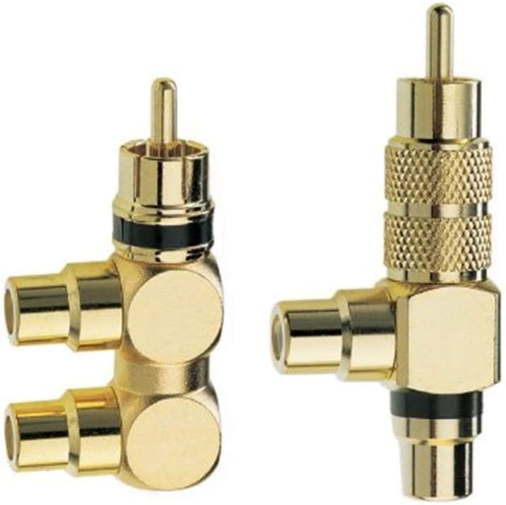 In-akustik Premium Cinch F-Adapter (2er Set)