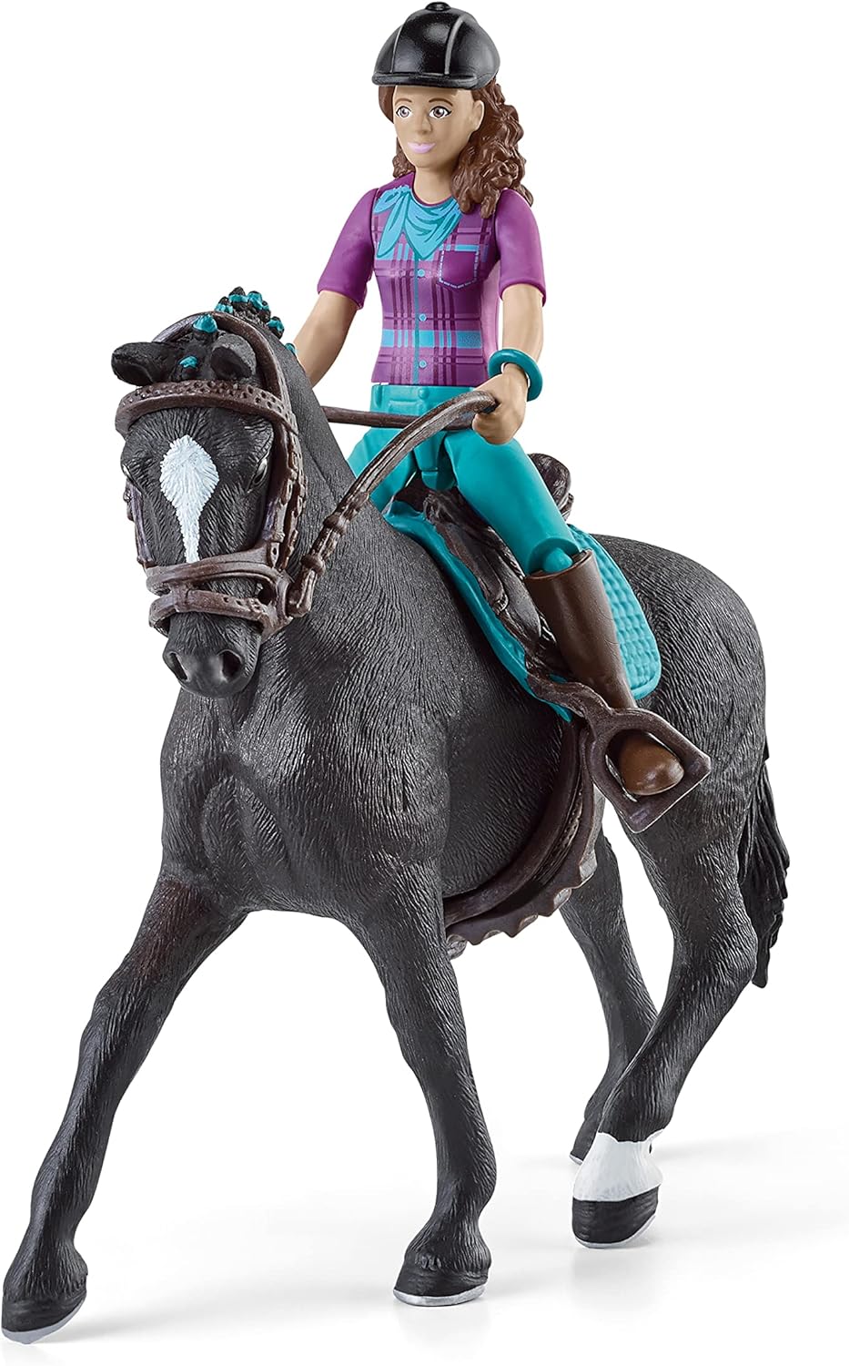 schleich 42541 HORSE CLUB Lisa &amp; Storm, für Kinder ab 5-12 Jahren, HORSE CLUB - Spielset alte Verpac
