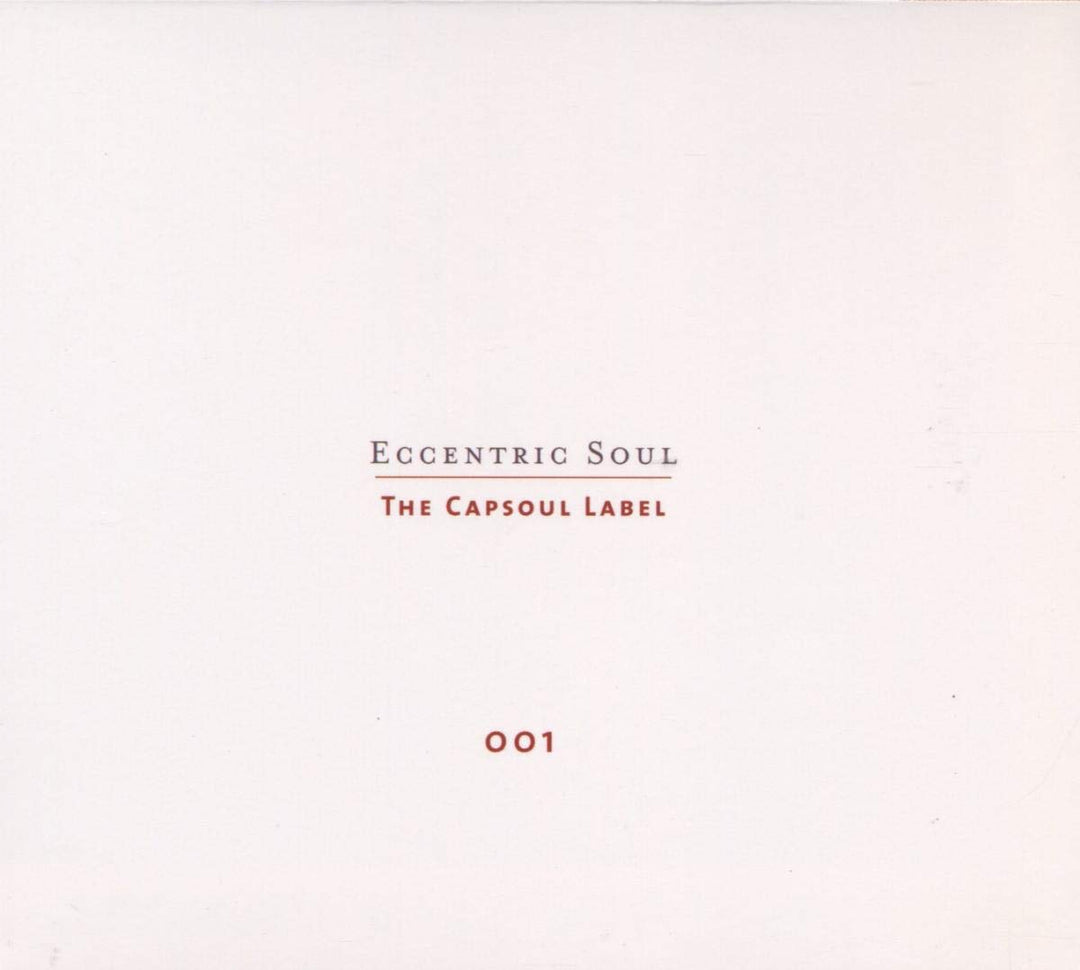 Eccentric Soul Vol.1, Audio-CD