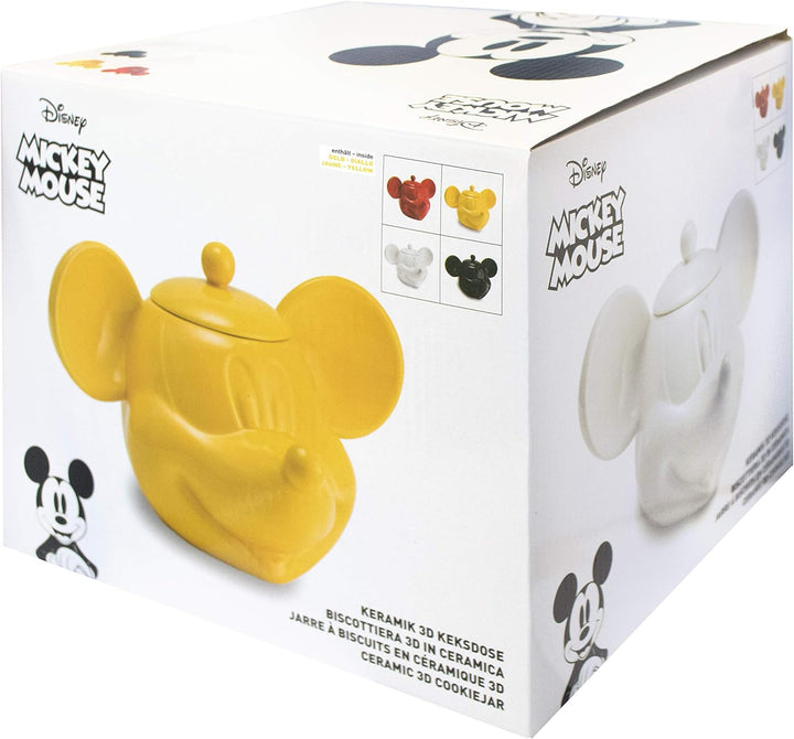 Joy Toy 62129 Disney Mickey Mouse 3D Keksdose Gelb 25X17X20 Cm