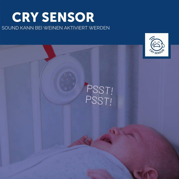 ZAZU Suzy The Baby Soother – Schlafhilfe für Kleinkinder &amp; Baby-Schnuller | 7 beruhigende Melodien i