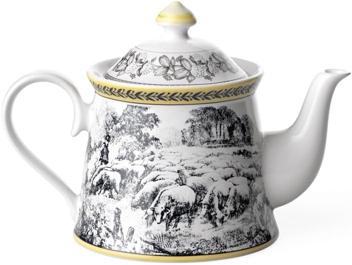 Villeroy & Boch, Porcelain 1010670460, Black 1.10 Litre Audun Ferme, 1.10 Litre Audun Ferme