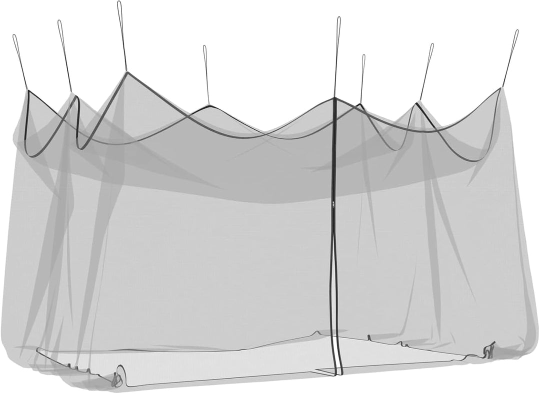 Moskitonetz Garten, 156 Mesh Polyester mit Reissverschluss und Seil, 3x4,5x2,5m, for Terrasse Campin