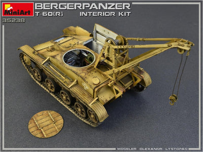 Mini Art 35238 1:35 T-60 (r) Bergepanzer Interieur - originalgetreue Nachbildung, Modellbau, Plastik