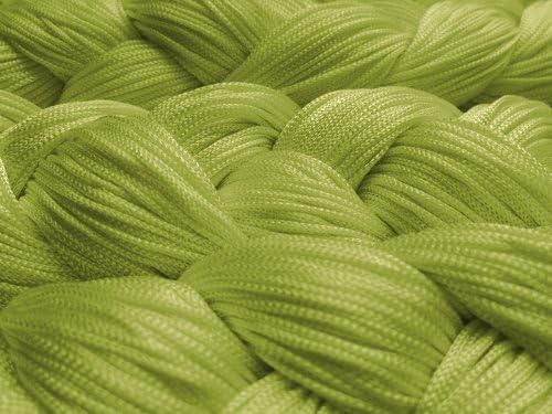 Kaikoon Fadenvorhang Fadenstore Messe B1 schwer entflammbar 90 cm x 240 cm (BxH) hellgrün Neu