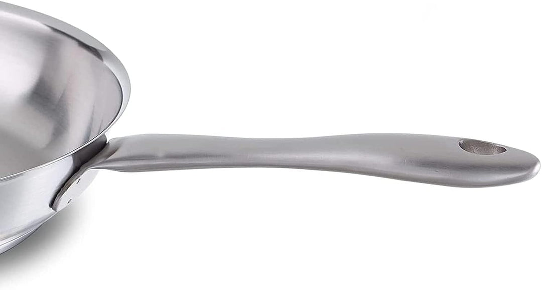 Fissler Catania Pfannen-Set (2-teilig, Ø 24 + 28 cm) – robuste Edelstahl-Pfannen mit Thermic-Boden,