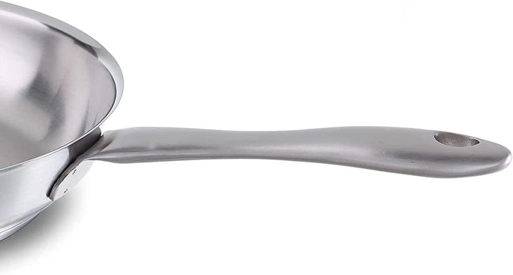 Fissler Catania Pfannen-Set (2-teilig, Ø 24 + 28 cm) – robuste Edelstahl-Pfannen mit Thermic-Boden,