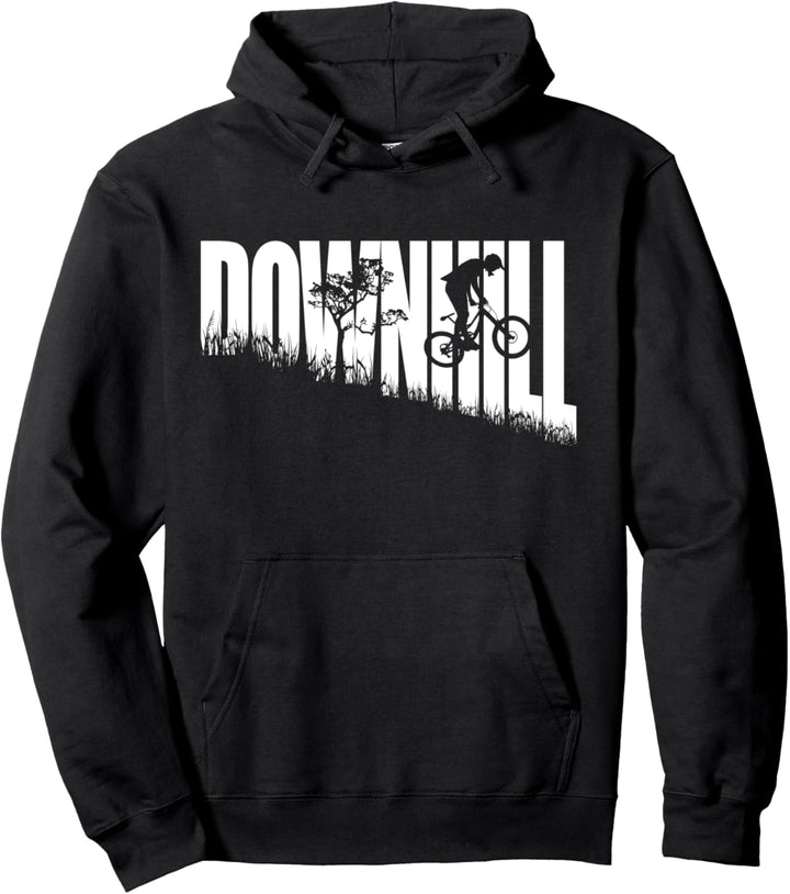 Downhill Mountainbike – Retro MTB Radfahren Reiten Pullover Hoodie