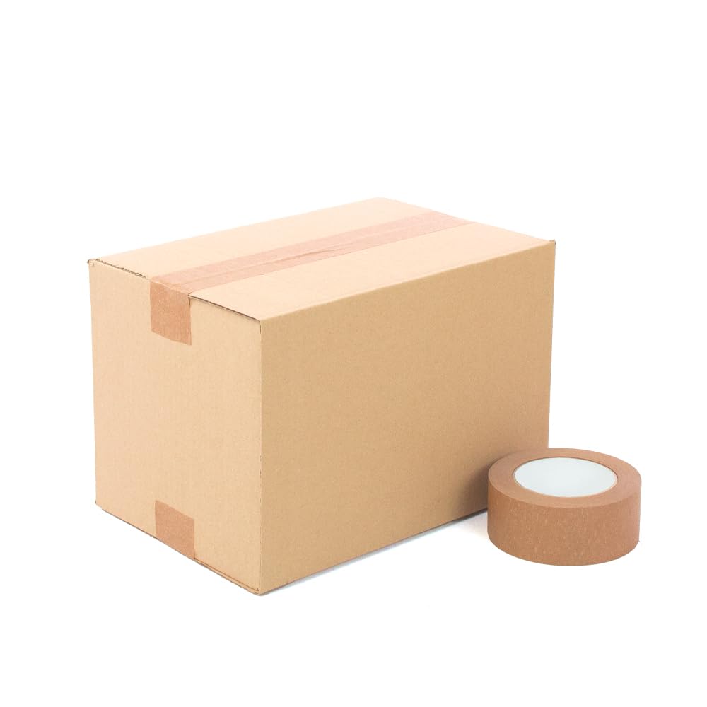 Pack mit 25 verstärkten Kartons mit den Massen 30x20x20 cm und einfacher Welle - Hergestellt in der