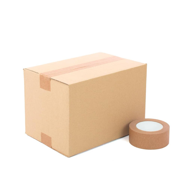 Pack mit 25 verstärkten Kartons mit den Massen 30x20x20 cm und einfacher Welle - Hergestellt in der