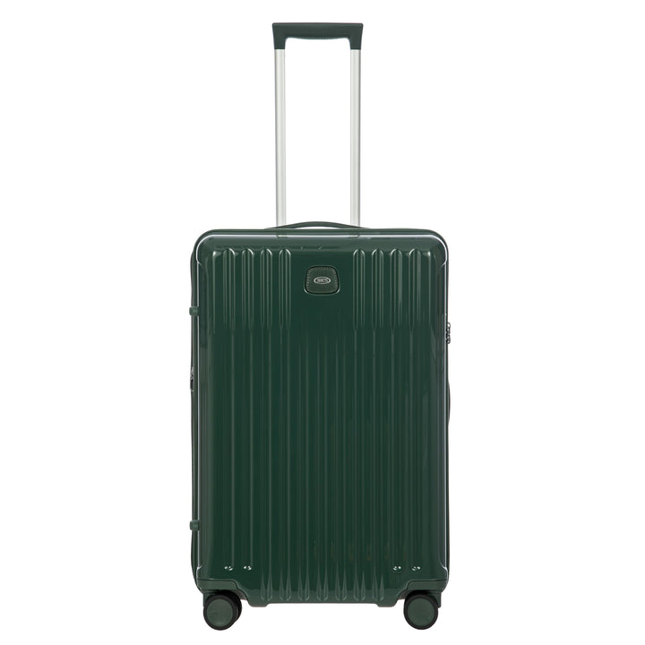 Brics Positano - 4-Rollen-Trolley M 69 cm erw. Emerald Green, Emerald Green