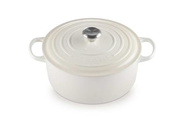 Le Creuset Signature Gusseisen-Bräter mit Deckel, Ø 28 cm, Rund, Für alle Herdarten und Induktion ge