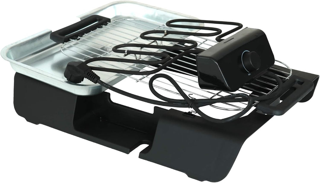 Kynast Tischgrill elektrisch 2000 Watt schwarz Elektrogrill