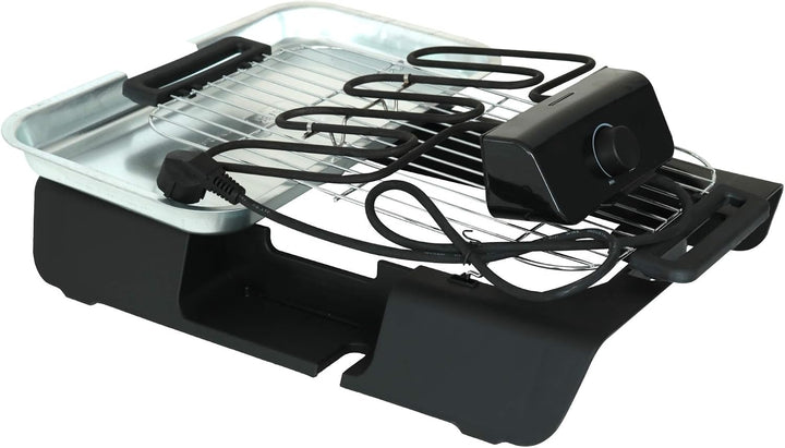 Kynast Tischgrill elektrisch 2000 Watt schwarz Elektrogrill