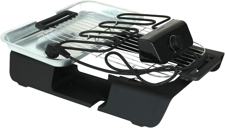 Kynast Tischgrill elektrisch 2000 Watt schwarz Elektrogrill