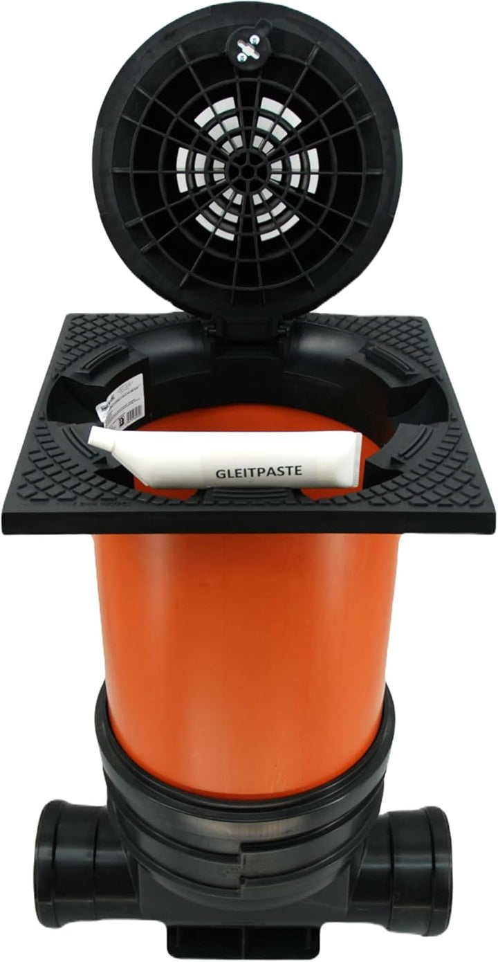 KG Kontrollschacht DN 315/ Anschlüsse160-125-110 Höhe 0,5m bis 2m Revisionsschacht Abwasserschacht S