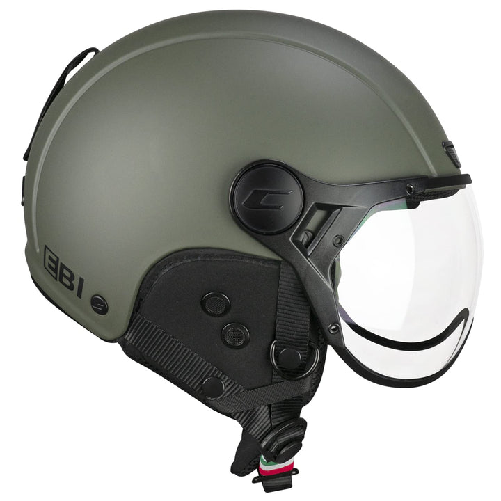 CGM Unisex – Erwachsene EBI skihelm XXXS (49-50cm) Grün matt, XXXS (49-50cm) Grün matt