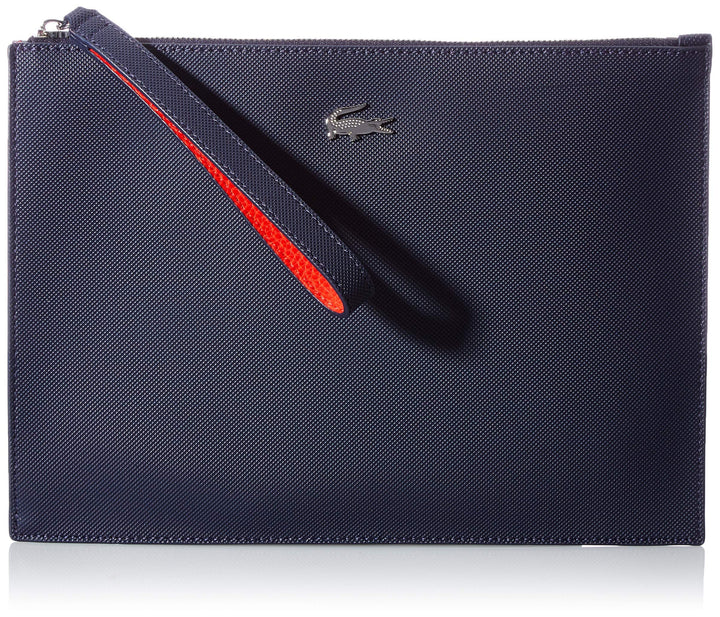 Lacoste Damen Nf2791aa Reisezubehör-Brieftasche Einheitsgrösse Marine 166 Rouge, Einheitsgrösse Mari
