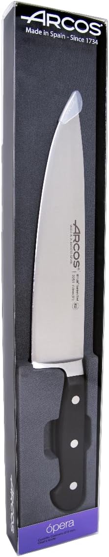 Arcos Opera - Kochmesser - NITRUM geschmiedetem Edelstahl 210 mm - HandGriff Polyoxymethylen (POM) F