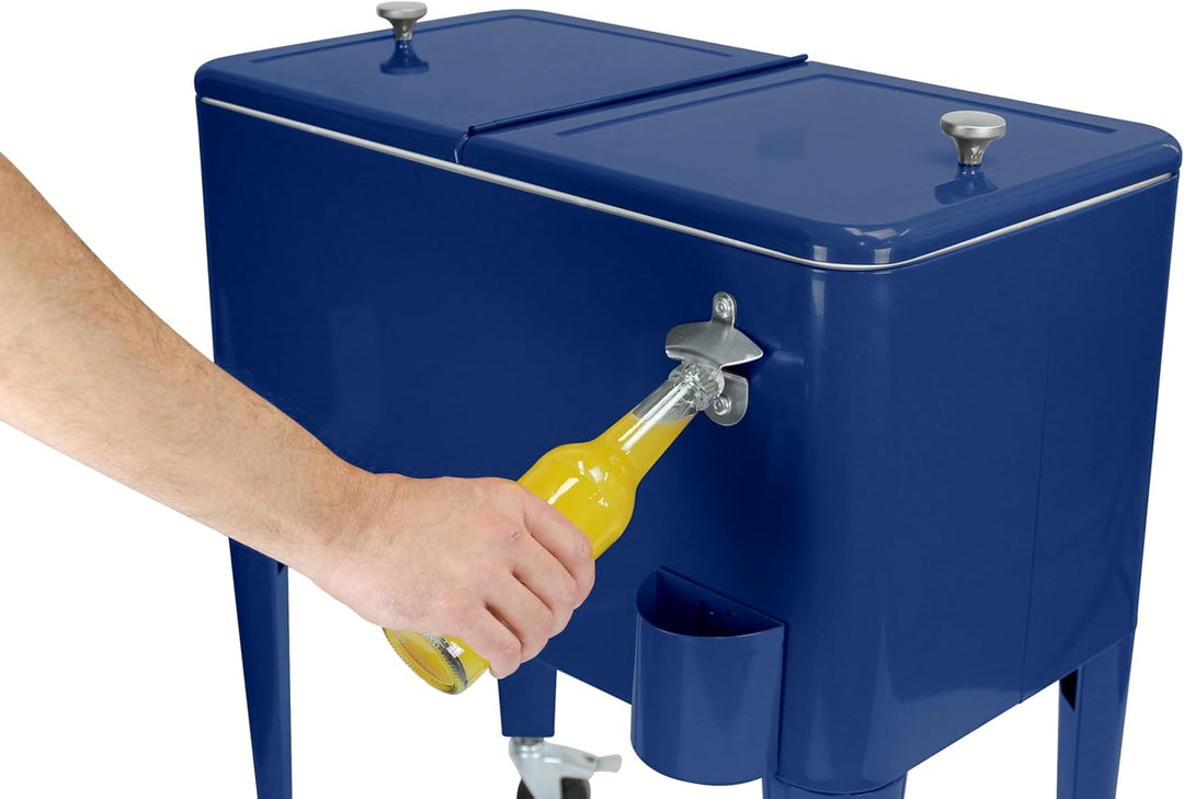Kailua Cooler - Kühlbox, Kühlwagen, Getränkekühler Blau, Blau