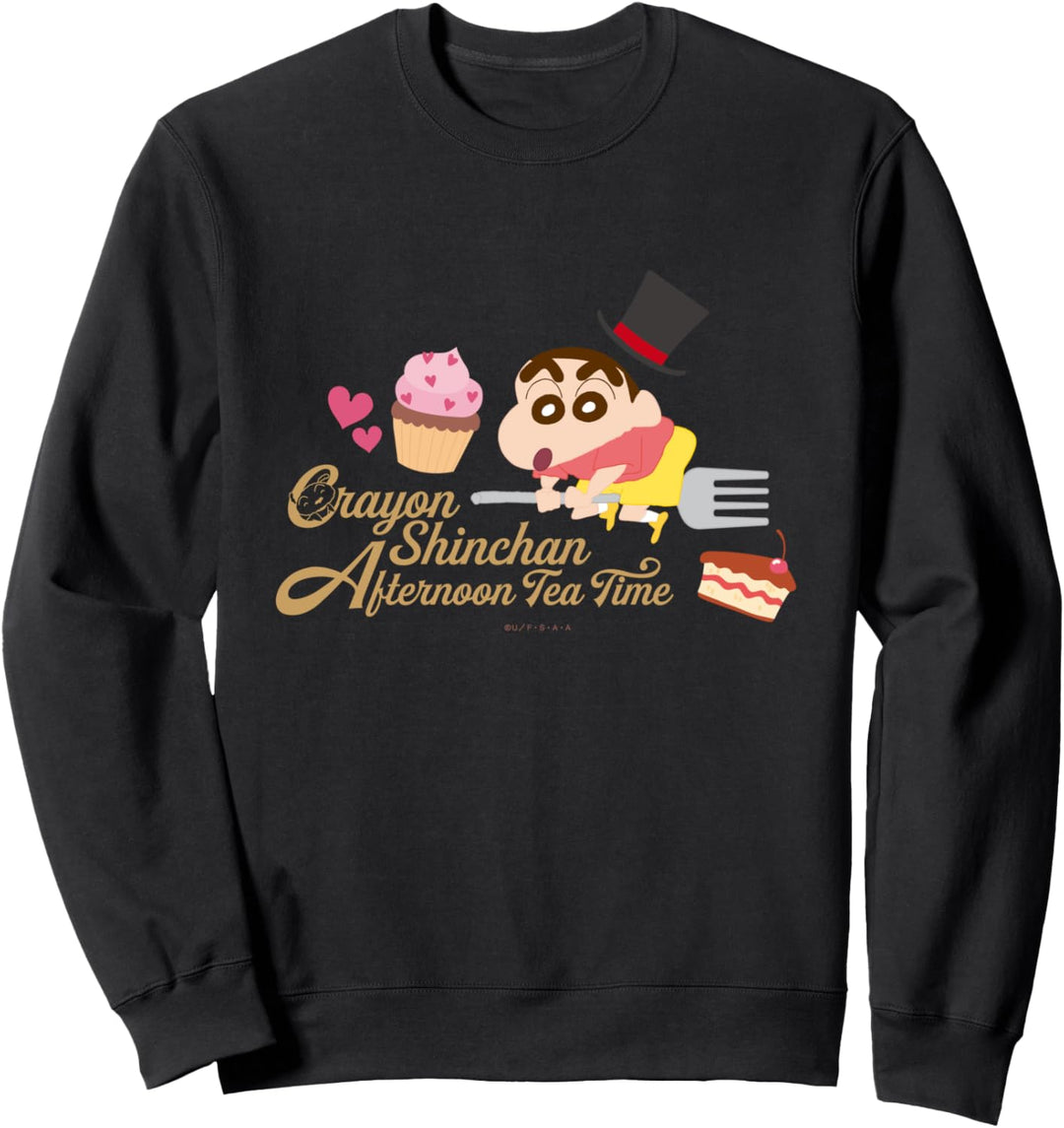 Crayon Shin-chan Magic Hat and Shin-chan's Tea Time Sweatshirt