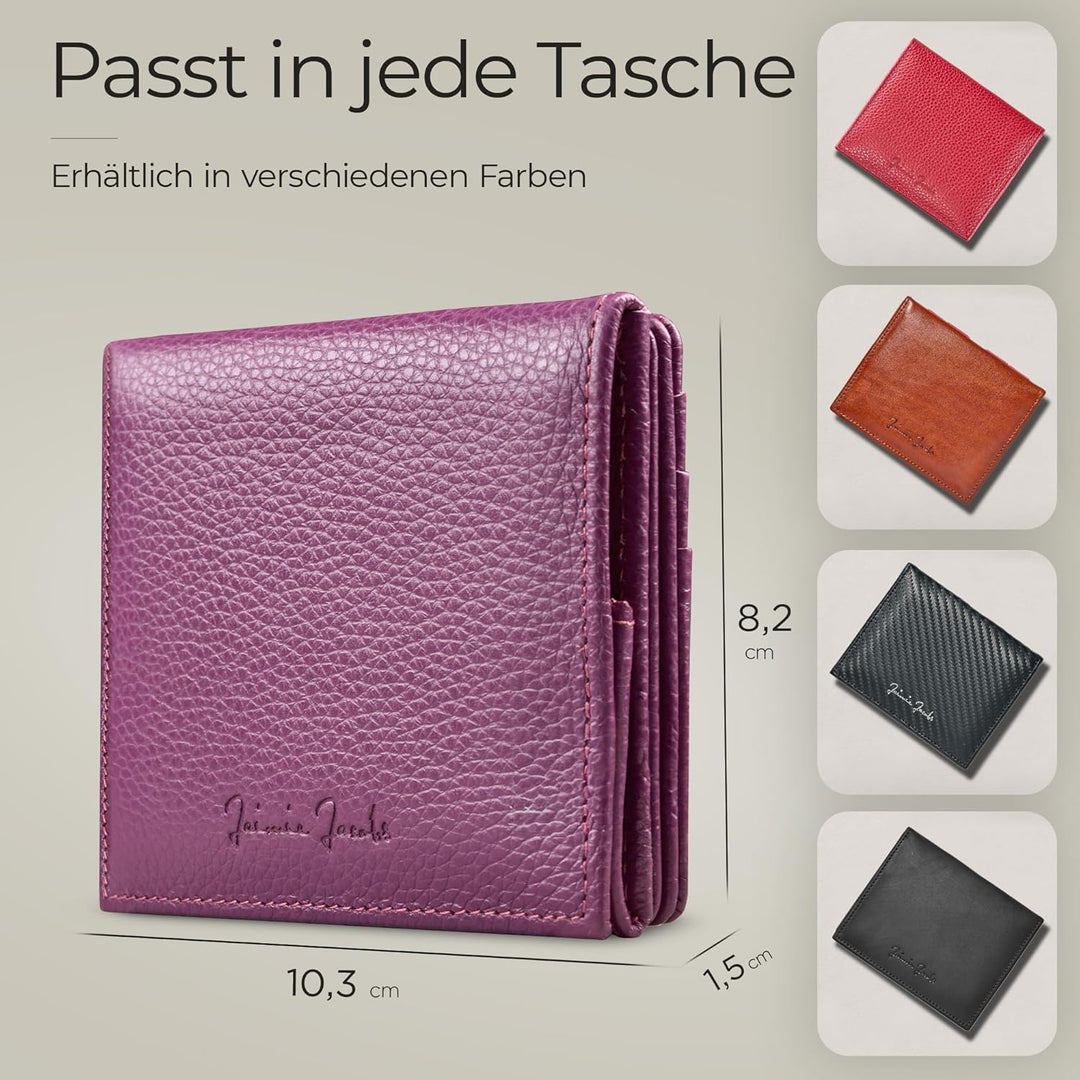 Jaimie Jacobs Flap Boy Das Original Magic Wallet mit Münzfach RFID-Schutz Magischer Geldbeutel Porte