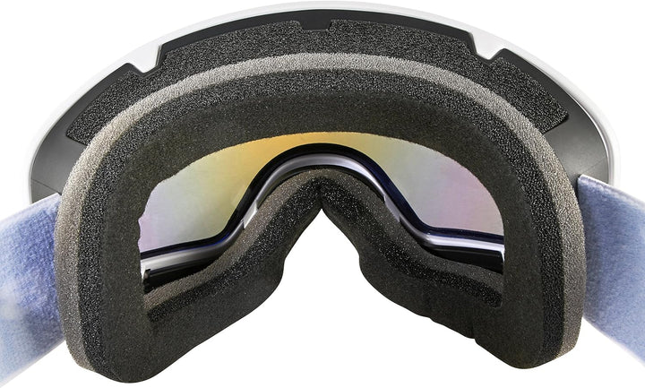 Black Crevice Damen und Herren Skibrille, BCR041246 Einheitsgrösse Weiss/Blau, Einheitsgrösse Weiss/