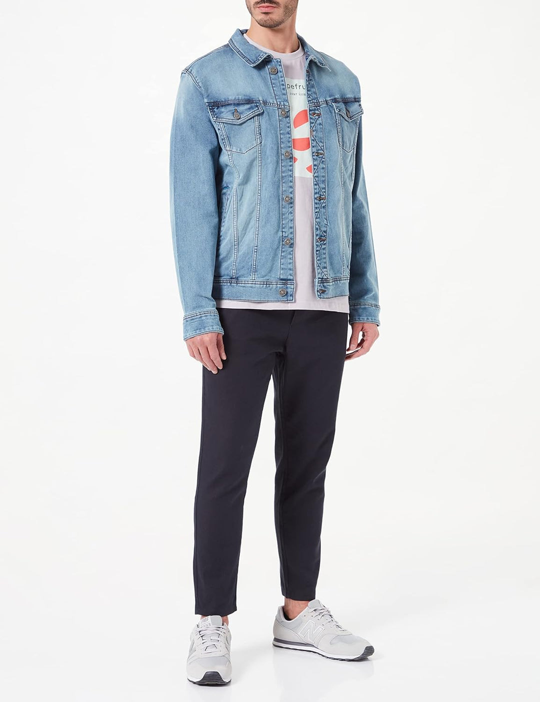 Timezone Herren Denim Jacket Jeansjacke S summer blue wash, S summer blue wash
