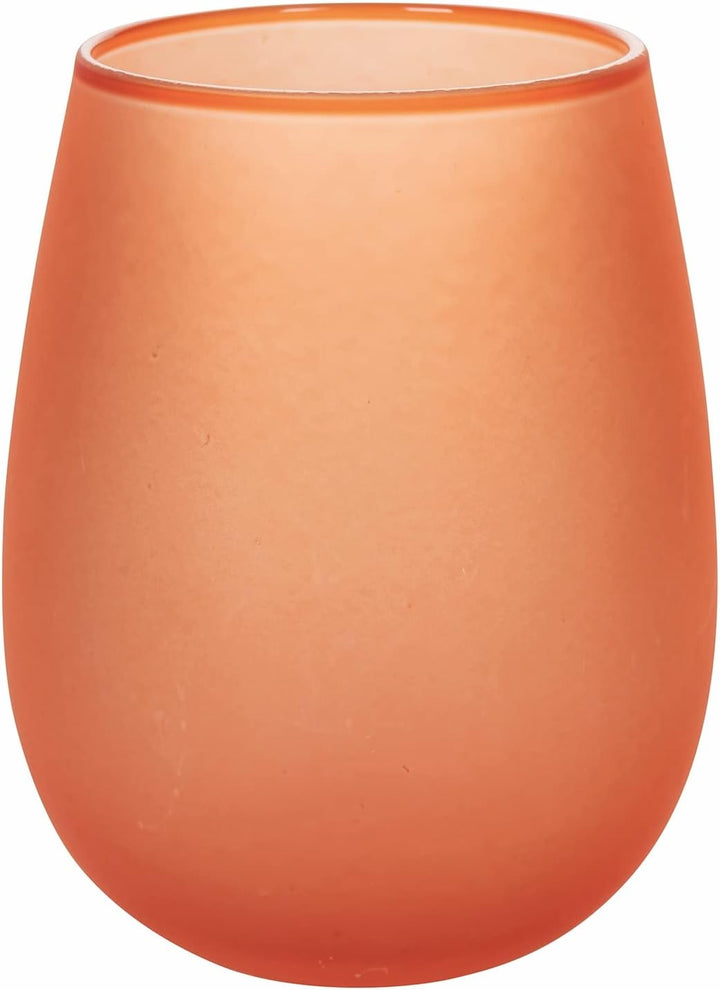 Villa d'Este Home Tivoli Happy Hour Sunset 6er Set Frosted Wasserglas 500 ml