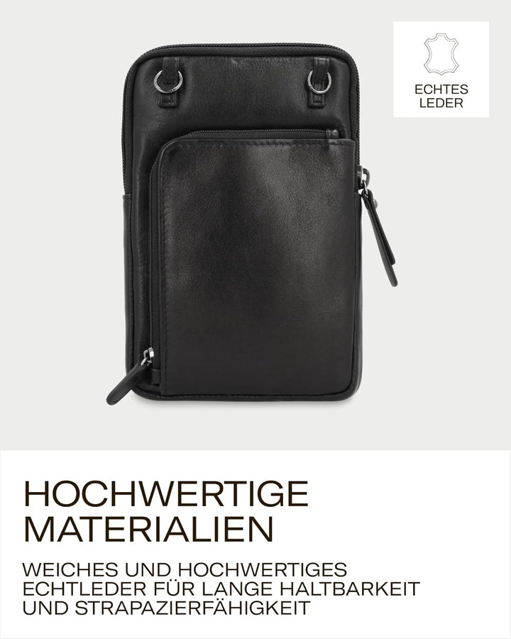 Picard Damen Handytasche NOEL aus Echtleder Mittel | mit Reissverschluss | Handytasche | Alltag, Aus