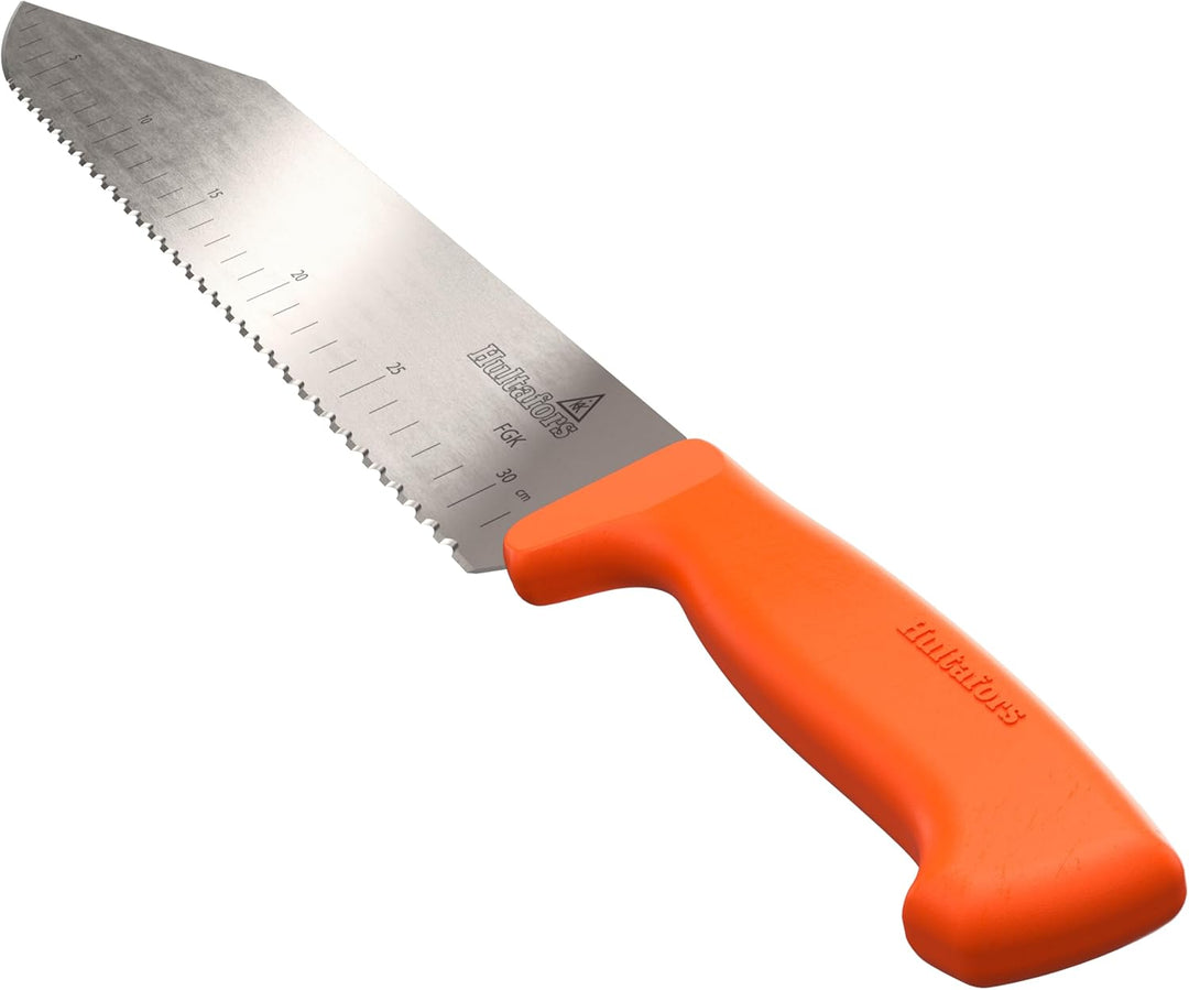 Hultafors Dämmstoffmesser aus japanischem Karbonstahl I 300mm x 50mm Klinge I I Inkl. Klingenschutz