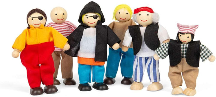 Bigjigs Toys Heritage-Spielset Piraten-Set