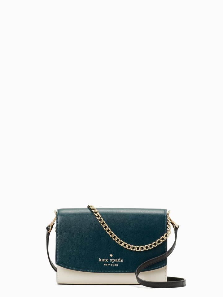 Kate Spade New York Damen Carson Umhängetasche Deep Jade Multi, Deep Jade Multi