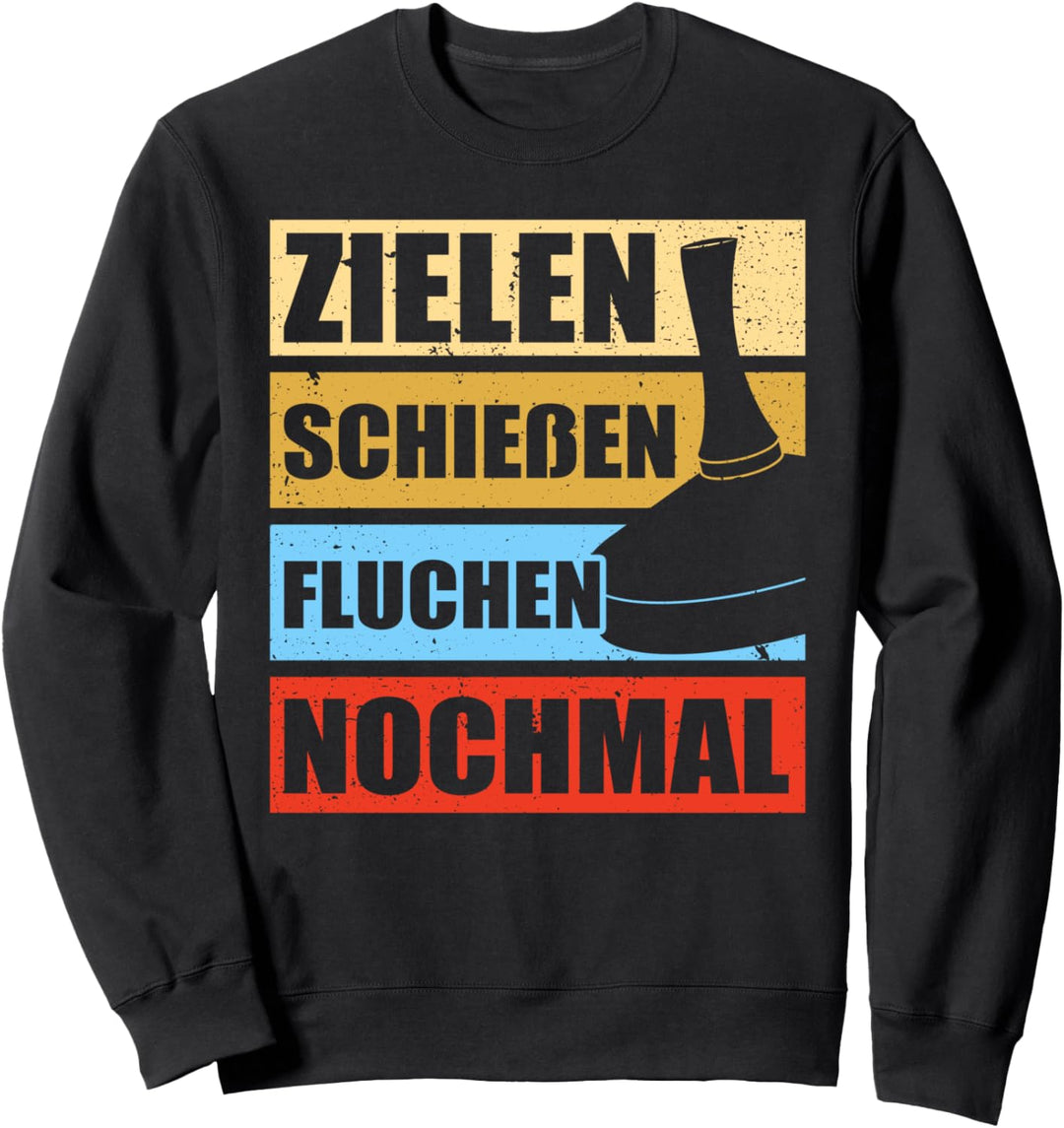 Stockschiessen Eisstockschiessen Stockschütze Sweatshirt