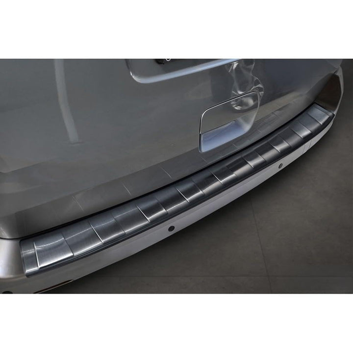 Avisa Schwarz Edelstahl Heckstossstangenschutz kompatibel mit Citroën Space Tourer & Jumpy 2016- / P