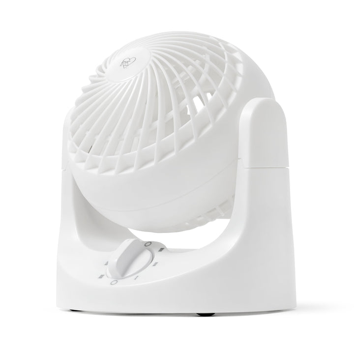 Iris Ohyama Woozoo Kleiner Ventilator, Vertikale Neigung 120°, Leise 28dB, Tragbar, 3 Geschwindigkei