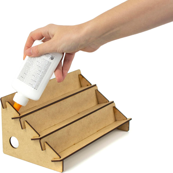Farbenregal (Farbständer) Hohe Kapazität Stufen-Organizer (ohne Bohrungen) für Tabletop-Farben & Mod