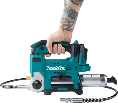 Makita DGP180Z Akku-Fettpresse 18V inkl. Zylinder A (ohne Akku, ohne Ladegerät), Akku-Fettpresse