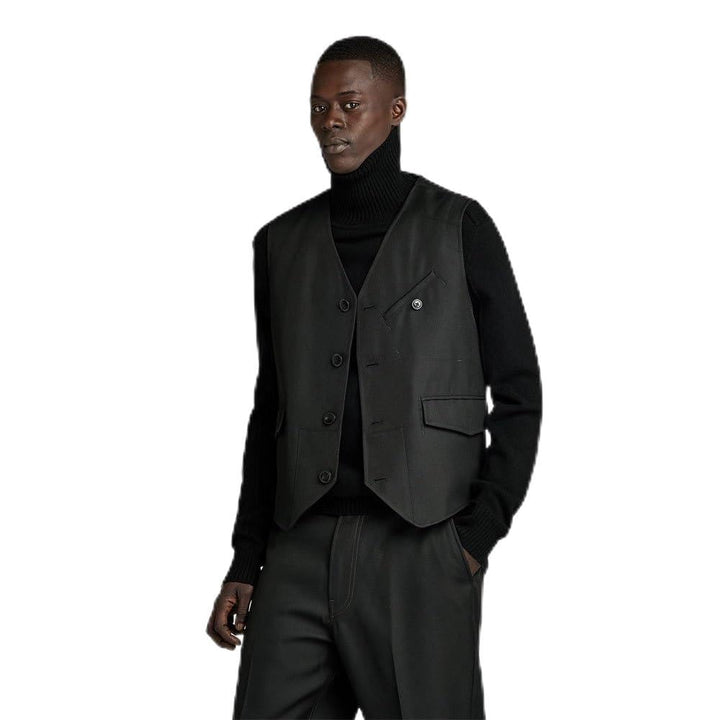 G-STAR Herren Midnight Weste Casual Blazer, M