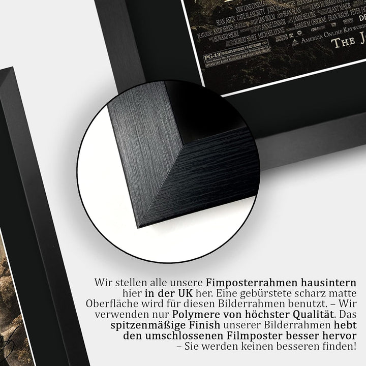 HWC Trading Lord Of The Rings The Return Of The King A3 Gerahmte Signiert Gedruckt Autogramme Bild D