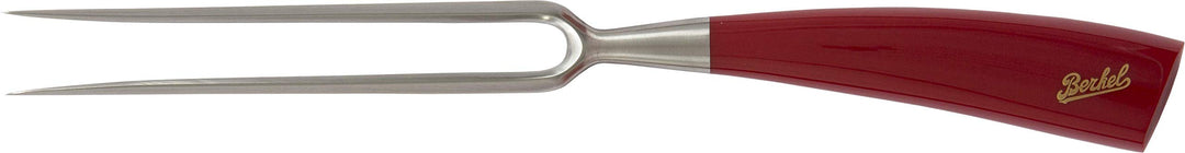 Van Berkel - Tranchiergabel - Elegance Serie | Klingenlänge: 18 cm | Griff: Rot|*Blisterverpackung*