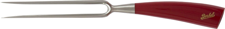 Van Berkel - Tranchiergabel - Elegance Serie | Klingenlänge: 18 cm | Griff: Rot|*Blisterverpackung*