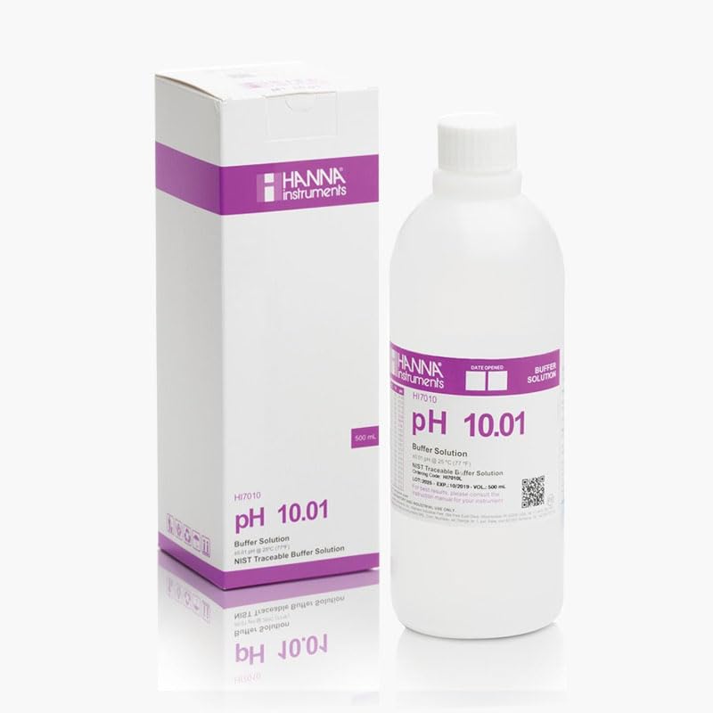 Kalibrierlösung HI7010L pH 10,01 500 ml Flasche
