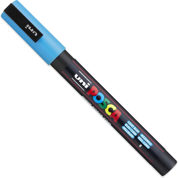 Posca – PC-3M – Farbmarker-Kunststifte – 0,9–1,3 mm – 8er-Set in Geschenkbox (Spring Tones), Spring