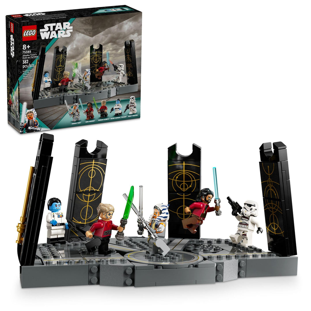 LEGO Star Wars Ahsoka Tanos Duell auf Peridea Bauspielzeug für Kinder, Sammelspielzeug mit 5 Star Wa