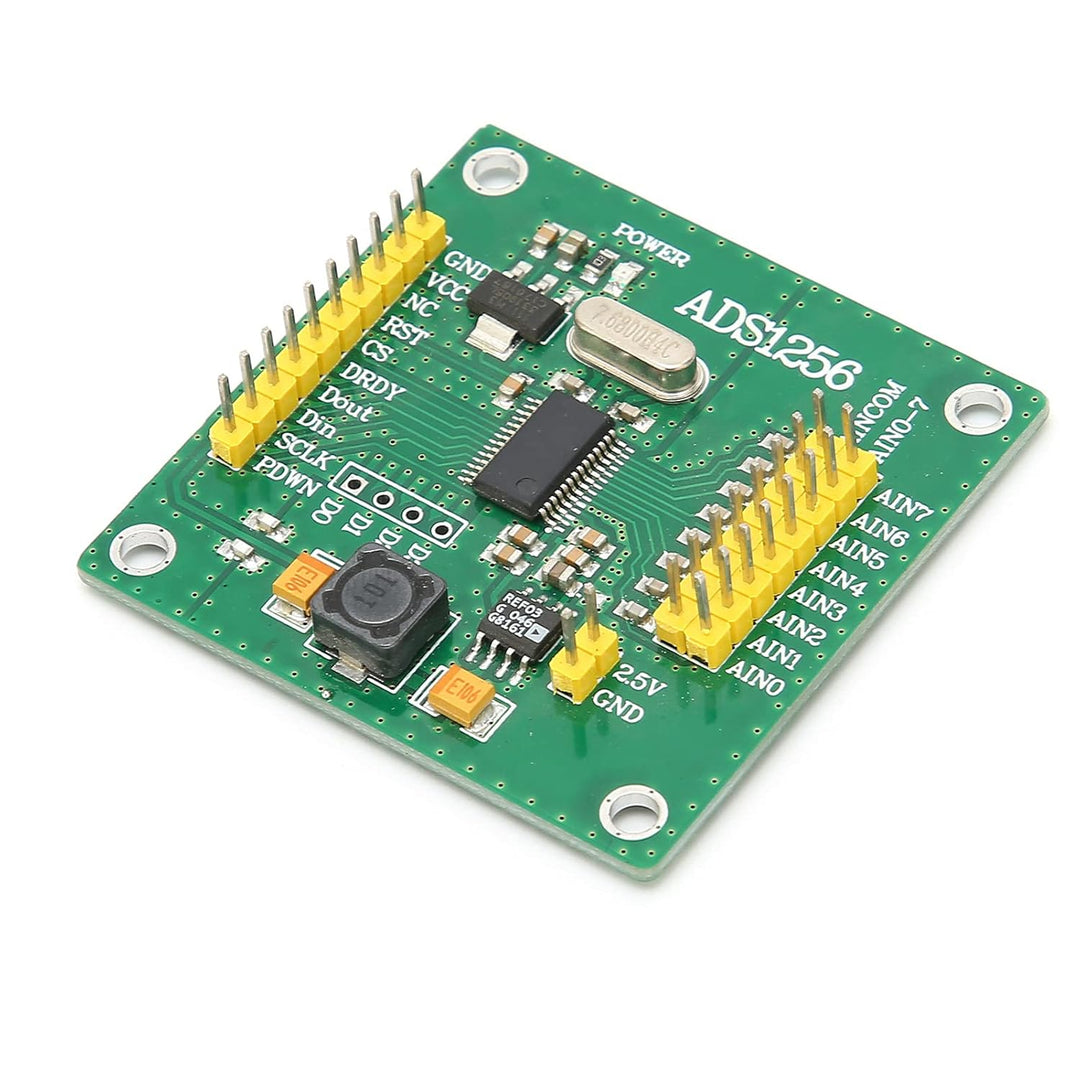 Eujgoov Analog-Digital-Wandlermodul 24 Bit 8 Kanal Hochgenaues ADC-Erfassungsdatenerfassungsmodul AD